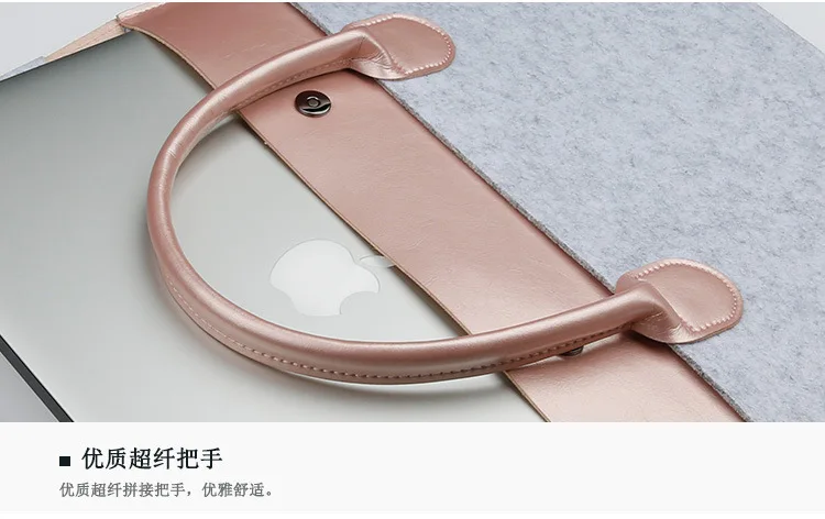 Сумка из натуральной кожи и шерсти для ноутбука MacBook Air 11 13|bag for macbook air|bag macbookbusiness