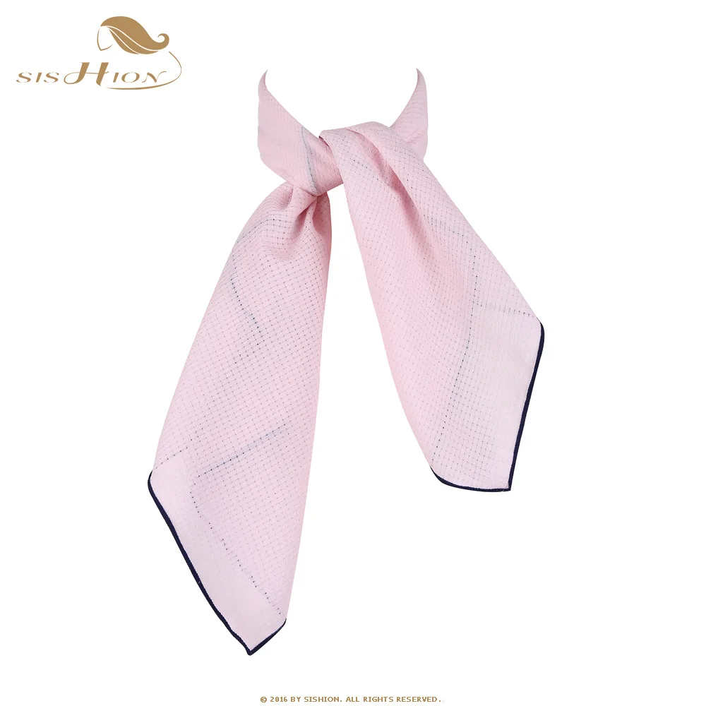 Шарф SISHION Женский мягкий шифоновый квадратный шарф бандана платок шаль