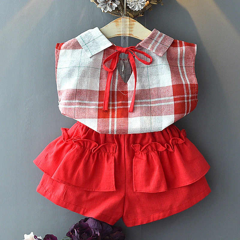 Комплекты для девочек коллекция 2020 года новая летняя детская одежда хипстерская