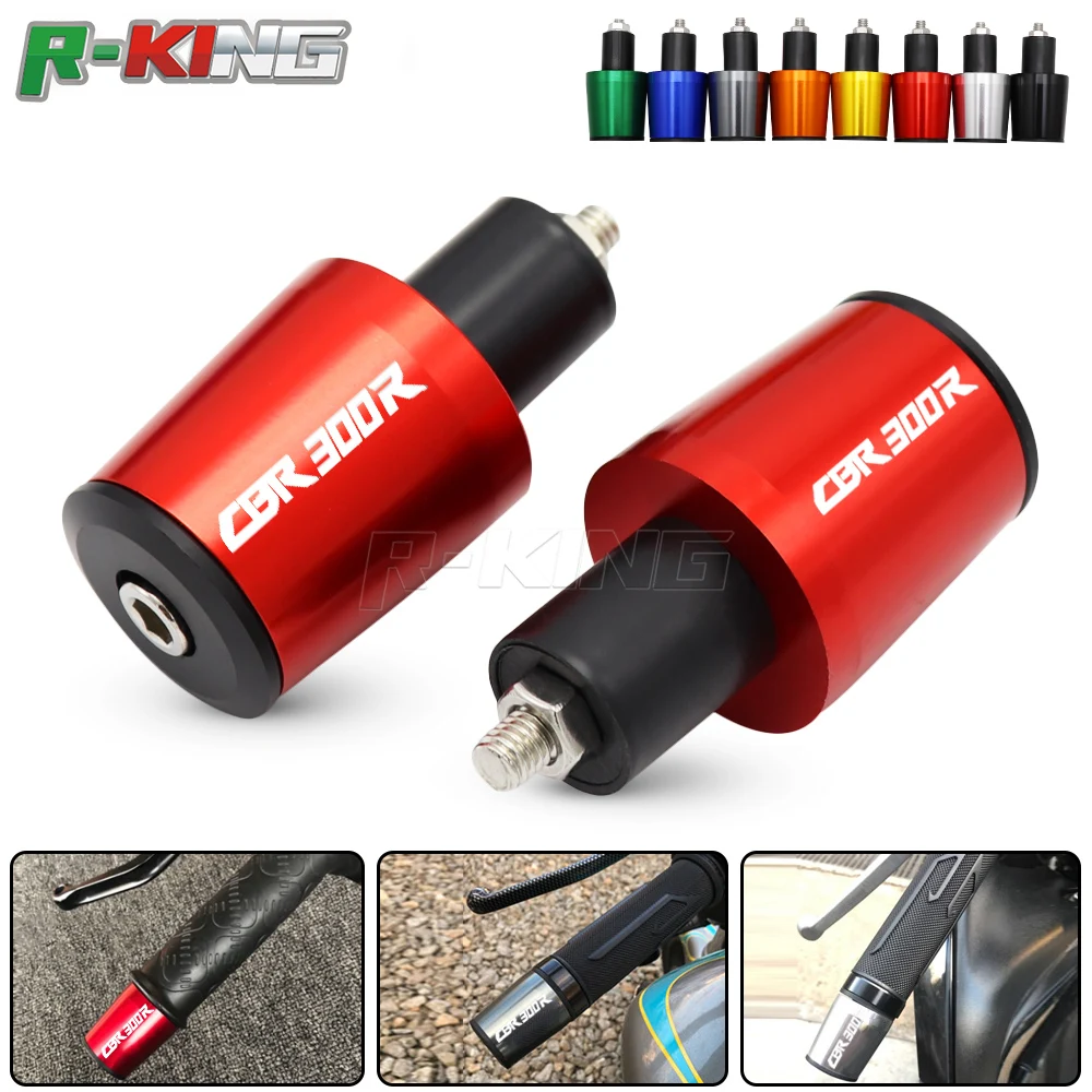 Мотоциклетные аксессуары 1/4 &quot22 мм ручки руля крышка заглушки для HONDA CBR300R CBR 300R