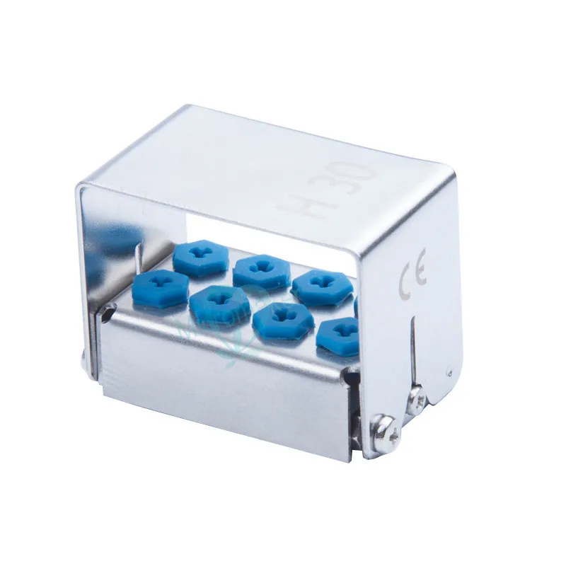 

1pc Dental 8 holes Tray for Implant Drill HP RA FG Bur Sterilization