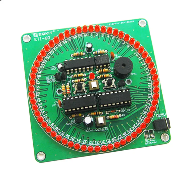Таймер обратного отсчета 60 секунд набор сделай сам красный умный таймер