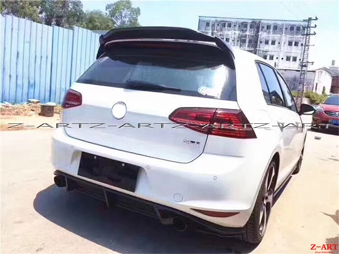 Z-ART для AP спойлер на крышу 2014-2106 Golf 7 GTI R-LINE задний из углеродного волокна R