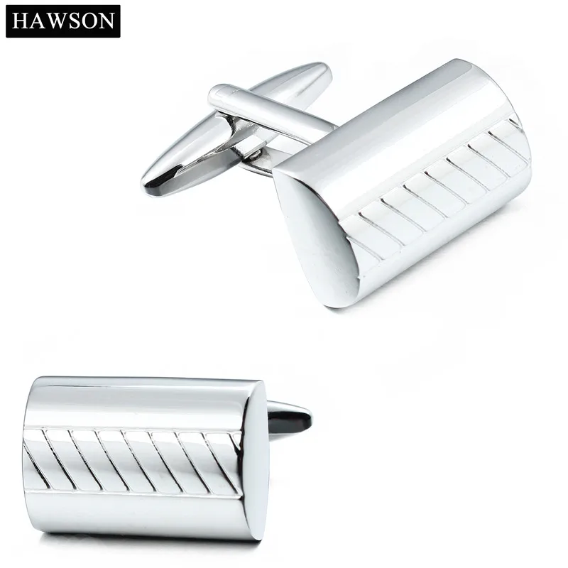 Formal Plain Metal Cufflinks for Business Gift HAWSON Jewelry Mens Shirt Accessory Button | Украшения и аксессуары