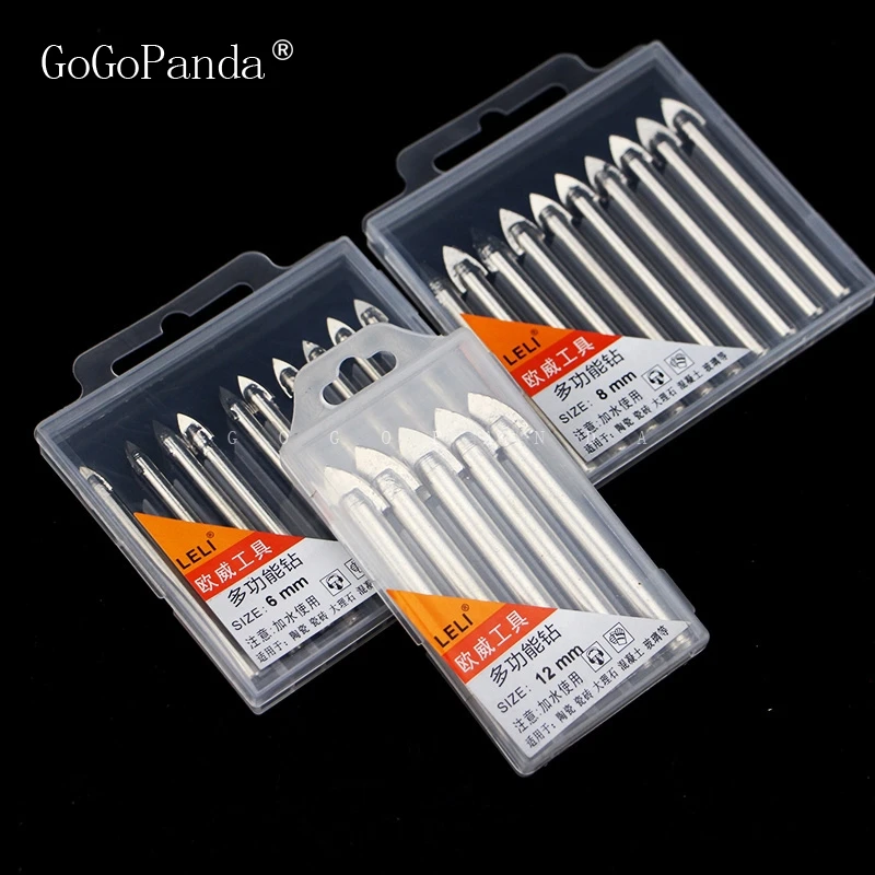 Бесплатная доставка 6 мм стеклянные сверла отверстия пилы для твердых ломких