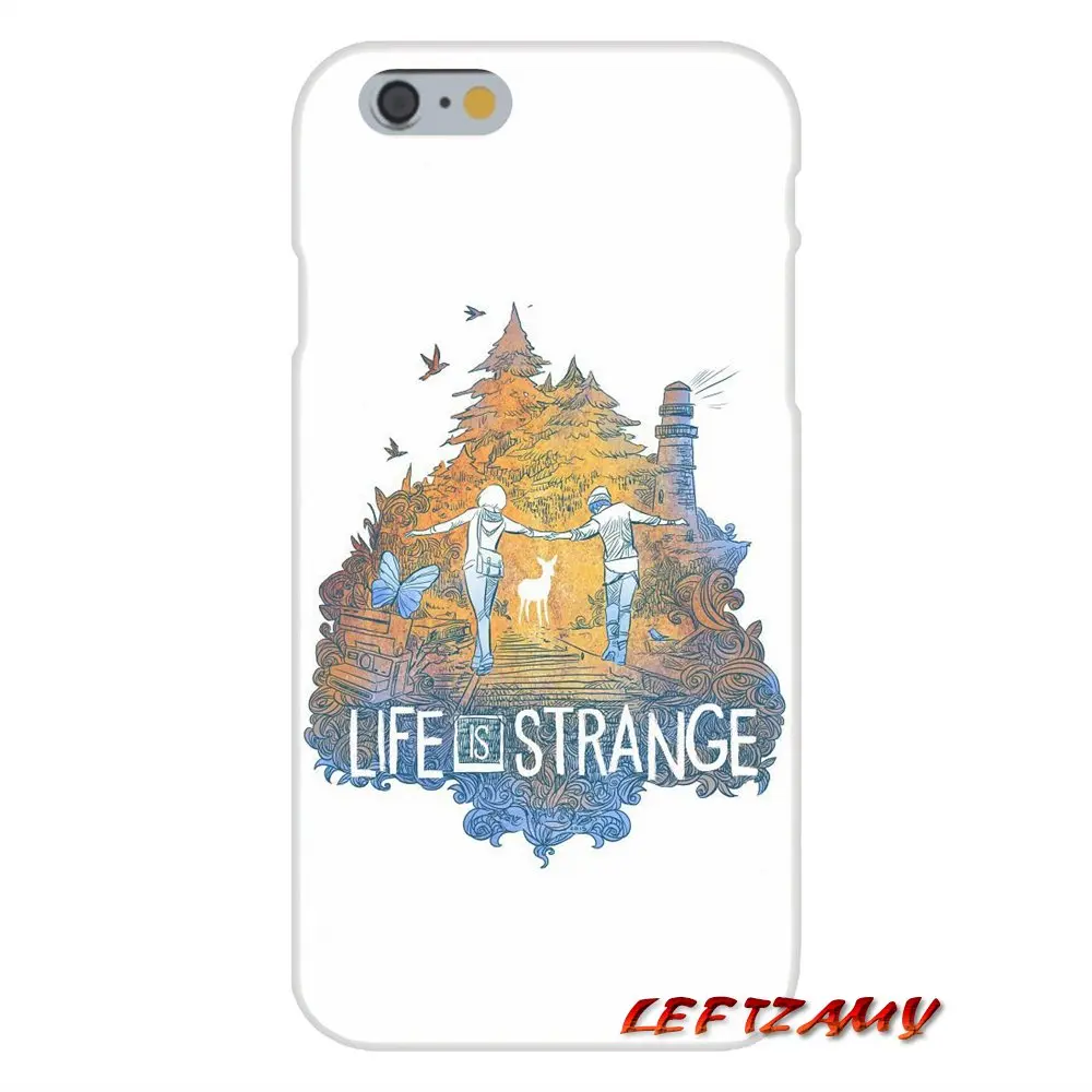 Гибкий силиконовый чехол для iPhone X XR XS MAX 4 4S 5 5S 5C SE 6 6S 7 8 Plus ipod touch Life Is stranna butterfly |