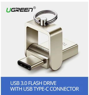 Ugreen кард-ридер USB 3,0 все в одном SD/Micro SD/TF/CF/MS Compact Flash смарт-карта памяти Адаптер Тип C OTG SD кард-ридер