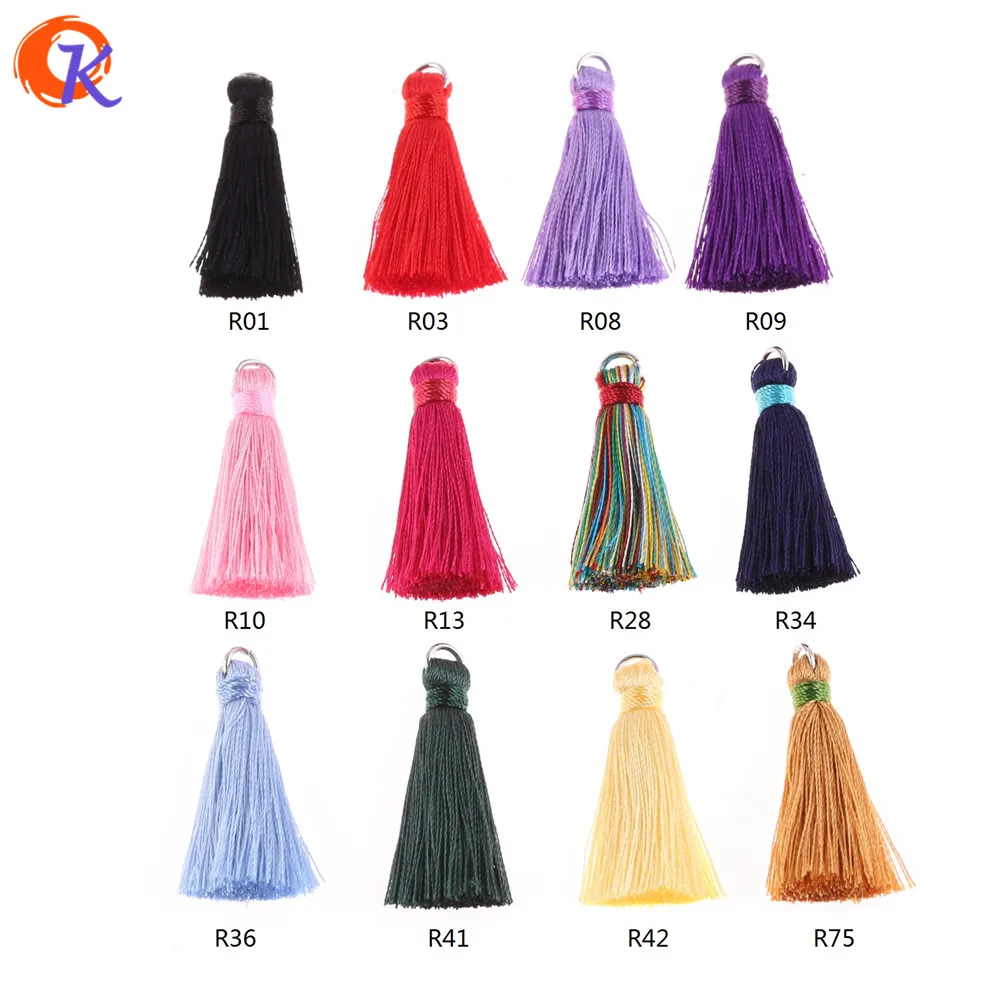 Cordial Design 3.5CM 10Pcs Jewelry Accessories/Accessories Parts/diy Accessories/Tassel With Rhodium Ring/Jewelry Findings | Украшения и