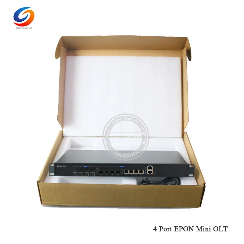 Оптовая продажа с завода 1G EPON 4 PON порта SFP модулем сетевой порт uplink ethernet olt OLT onu |