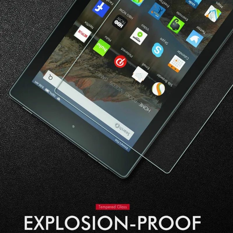 9 H Полный экран протектор для Amazon Fire HD 10(5-го/7-го поколения / релиз) планшет Закаленное стекло Защитная пленка