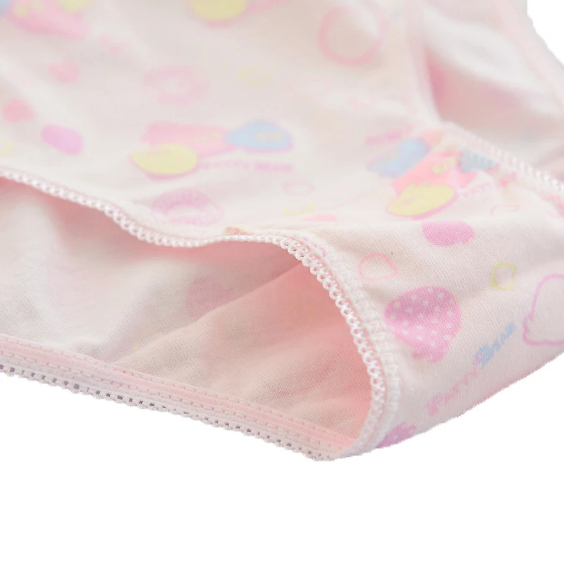 12 шт./лот Новые короткие трусы с принтом для девочек детское нижнее белье дешевые
