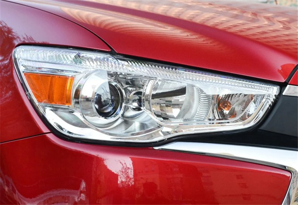 Для Mitsubishi ASX прозрачный автомобильный налобный фонарь с прозрачными линзами