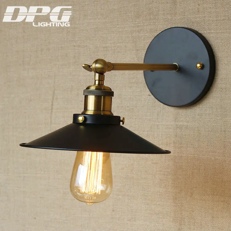 Винтажная настенная Светодиодная лампа лофт антикварные качели длинные руки