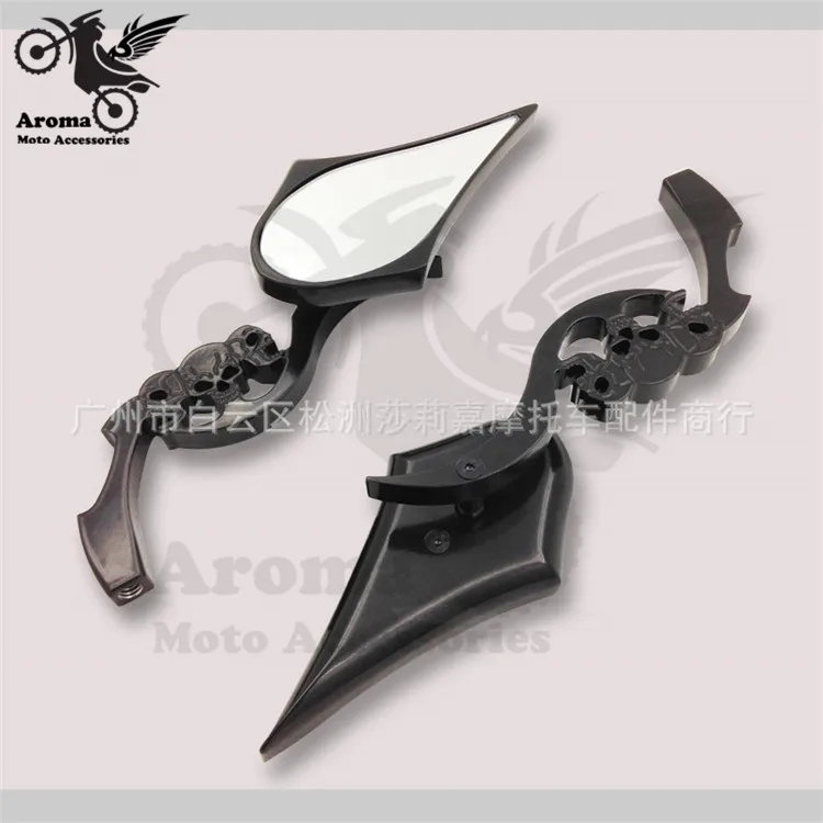 

top quality motorbike rear view universal parts motorcycle rearview mirror for harley 883 1200 XV400 CA250 moto side mirror