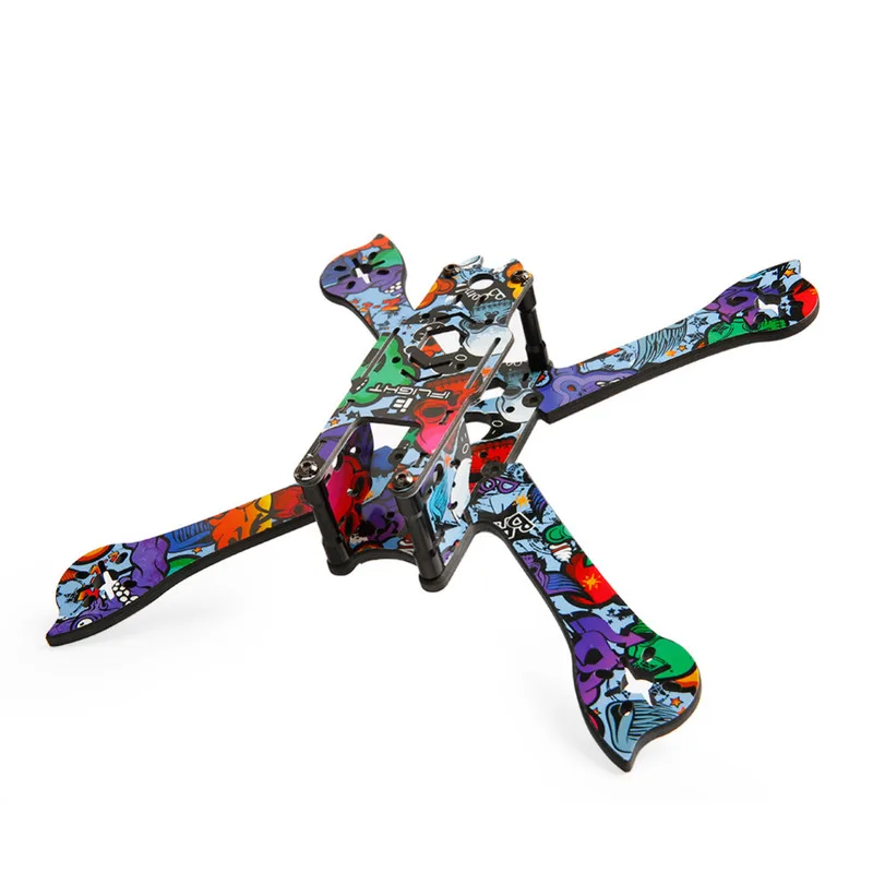 IFlight Ix5 V3 5 дюймов 210 мм X гибридная FPV Гоночная рама с 4 рукояткой красочная наклейка
