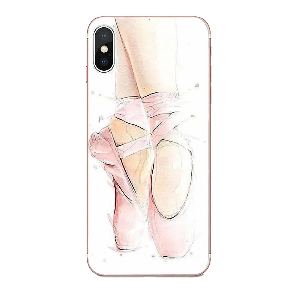Чехол из ТПУ для Samsung Galaxy Note 5 8 9 S3 S4 S5 S6 S7 S8 S9 S10 mini Edge Plus Lite Love Ballet Dance Forever