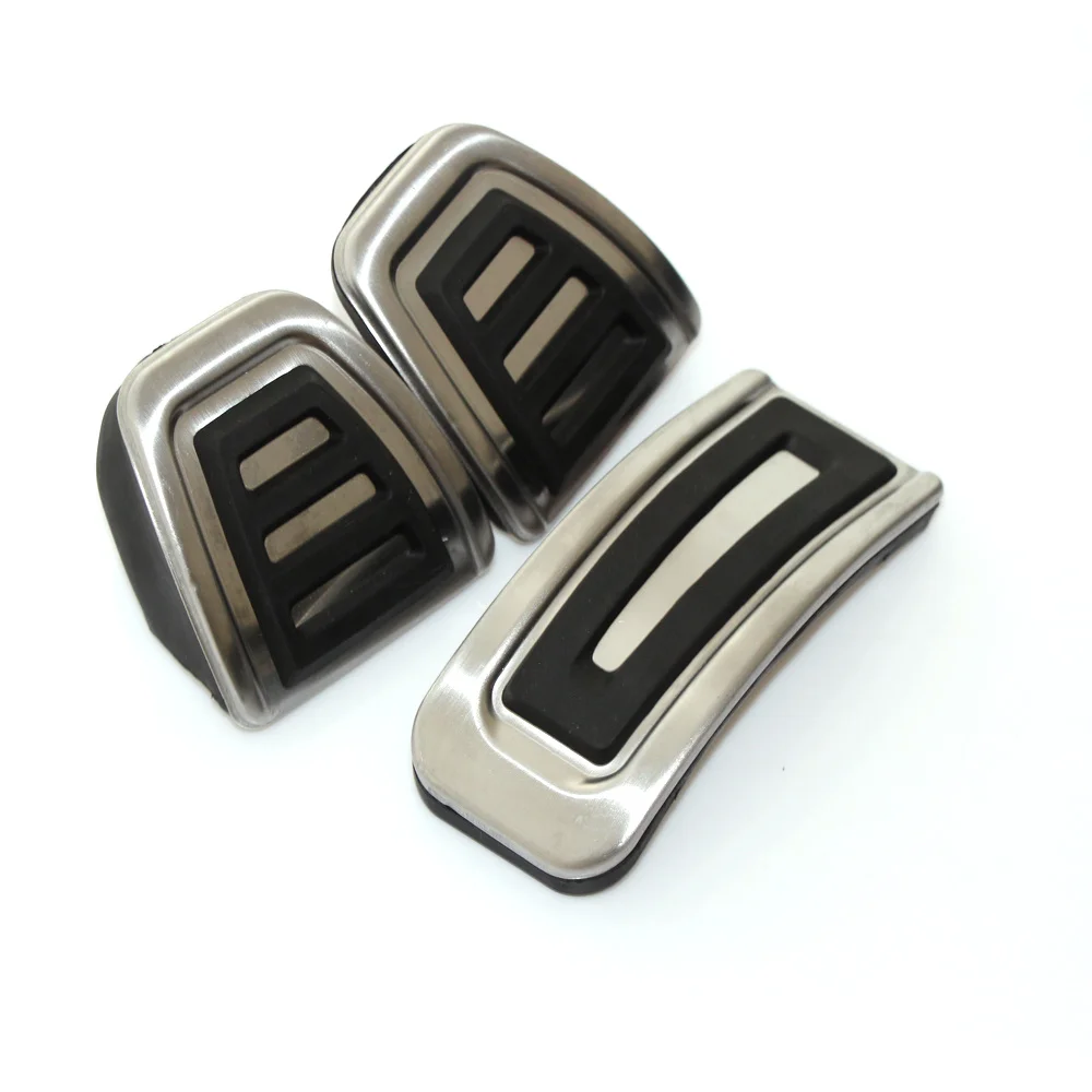 Новые газовые педали из нержавеющей стали MT AT покрытие для VW Polo 6N 9N Jetta MK4 Bora Golf Beetle