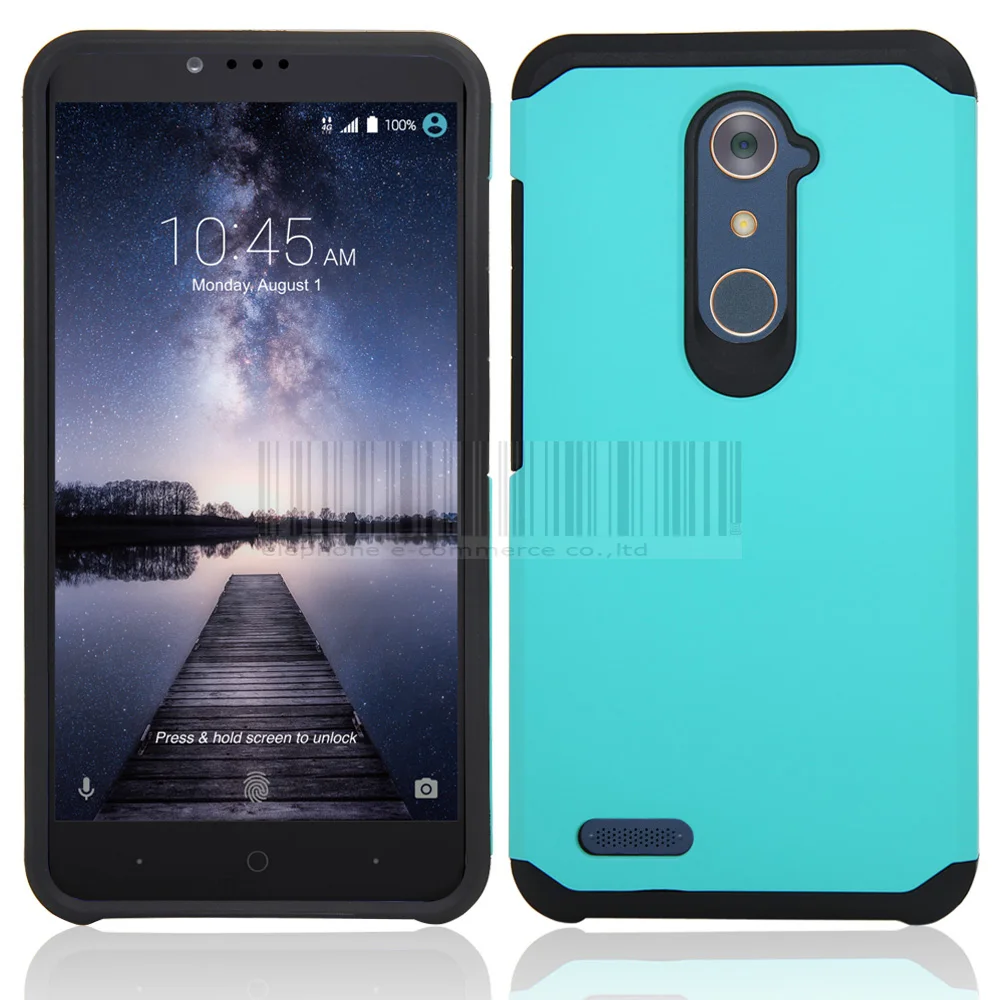 Тонкий гибридный армированный чехол для ZTE Zmax Pro Z981 Z988/Kirk Z988/Grand X Max 2/Imperial Z963U/Max Duo LTE