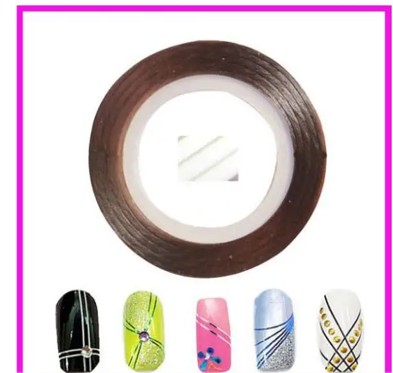 50 шт золотой цвет + серебряных цветов полосатая Лента металлическая пряжа линия