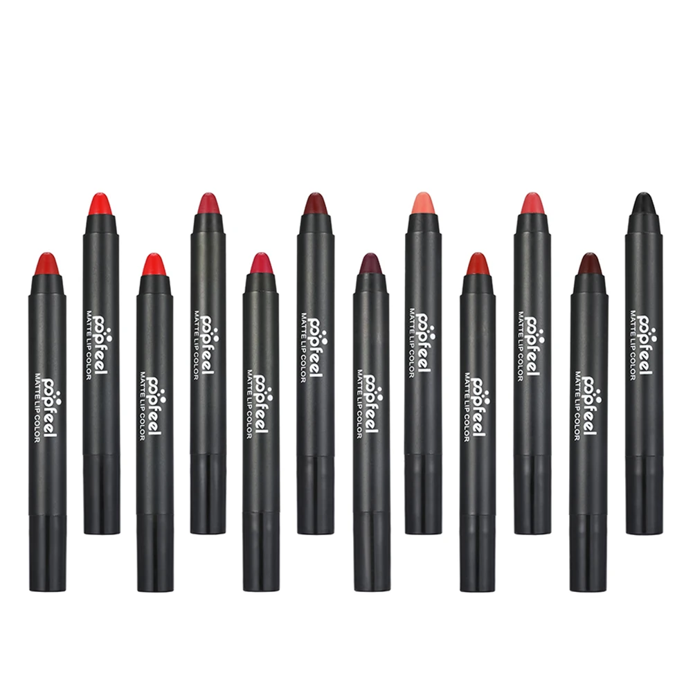 Matte Lip Liner длительный легко носить карандаш для губ губы макияж обнаженной