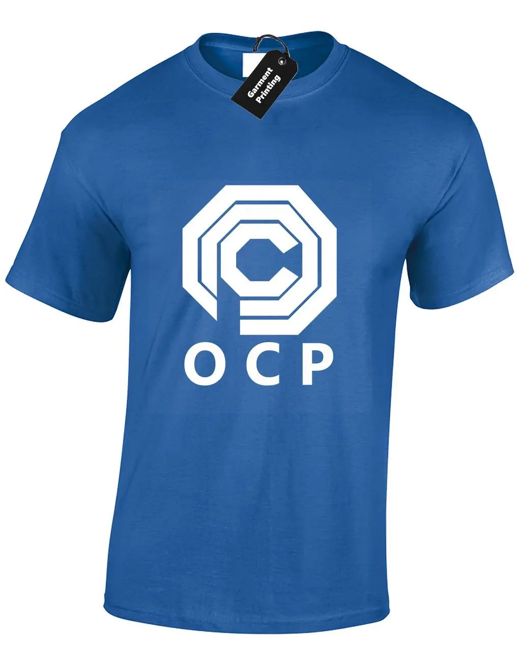 OCP Мужская футболка ROBOCOP POLICE DESIGN SCI FI ретро фильм мода Культовая пленка крутая