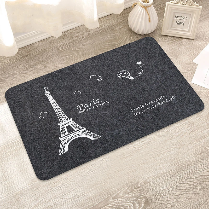 Коврик для ванной с креативным рисунком мягкий удобный абсорбирующий