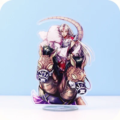 Аниме Inuyasha Sesshoumaru Sengoku Otogizoushi фигурка на акриловой подставке настольные украшения Коллекция Модель игрушки куклы Подарки