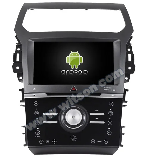 Автомобильный DVD мультимедийный GPS радиоприемник Oreo 9 дюймов Android 8 0 для Ford Explorer 2011