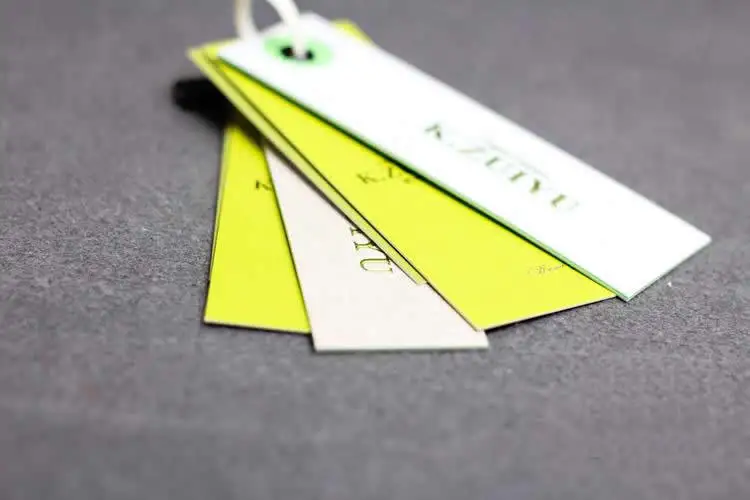 Индивидуальные ярлыки для одежды/ювелирных изделий с принтом сделай сам