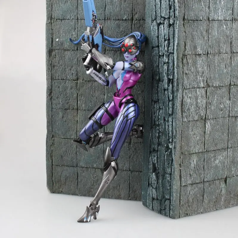 (LONSUN) OW Widowmaker фигурку модель kinderen игрушки Geschenken Collectie Tracer ПВХ 17 см игра figuur|action