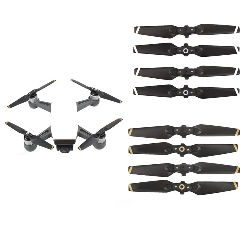 4 шт. пропеллеры для DJI Spark Drone складное лезвие 4730F реквизит RC запасные части 2 пары