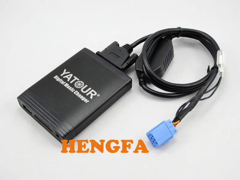 Автомобильный цифровой музыкальный переходник Yatour USB MP3 AUX адаптер для RD3 Peugeot Citroen