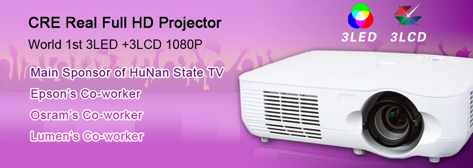 home theater 1920*1080p 50000 hours led projector | Projectors