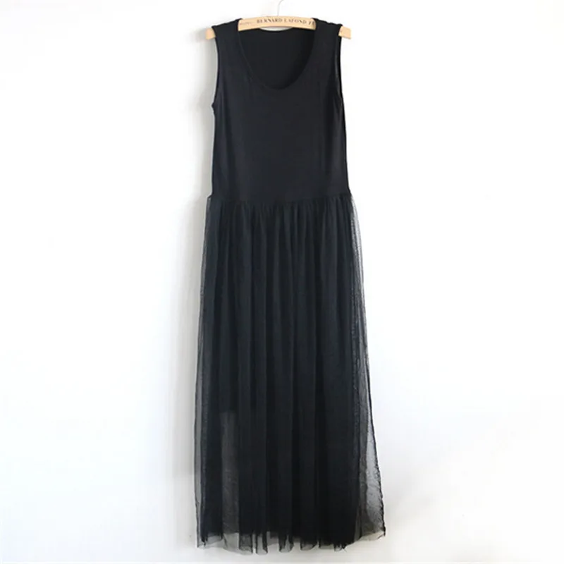 Rihschpiece Макси длинное летние платье женские винтажные модные платья без рукавов