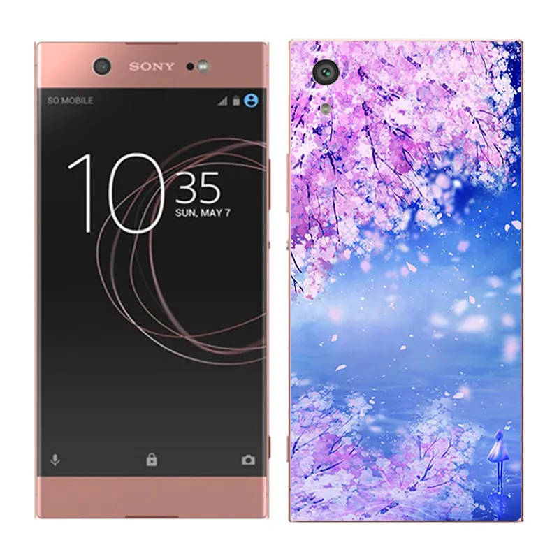 07 Чехол для телефона sony Xperia XA1 Ultra XZ1 XA2, чехол для телефона из ТПУ с ночной окраской, задняя крышка для Xperia XZ Premium XZ2 Compact H8314, защита - Цвет: 07