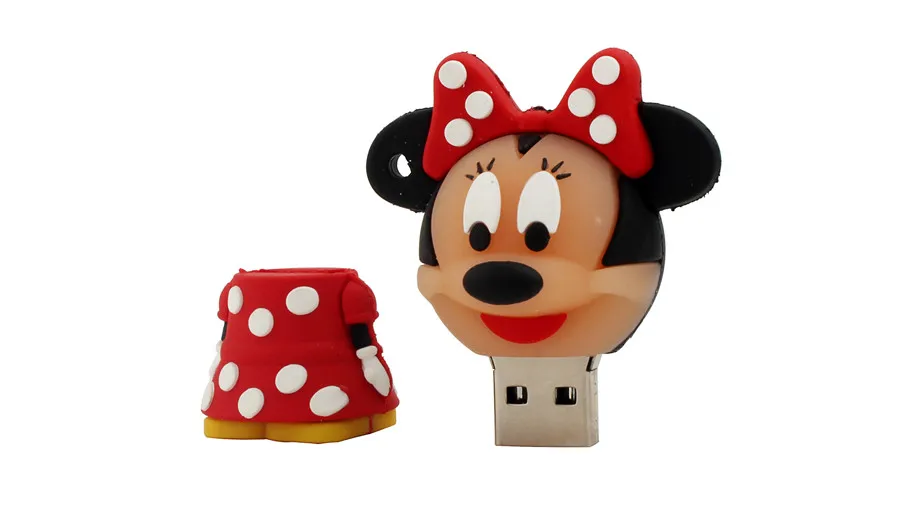 JASTER мышь Микки и Минни USB флеш-накопитель животные мультфильм pendrive 4 GB/8 GB/16 GB/32 GB/64 GB/memory stick u диск