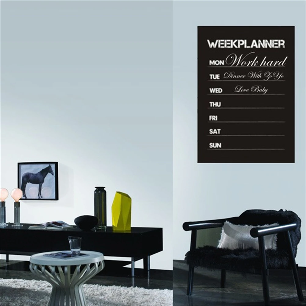 Съемная стираемая виниловая доска для рисования Многофункциональная офисная