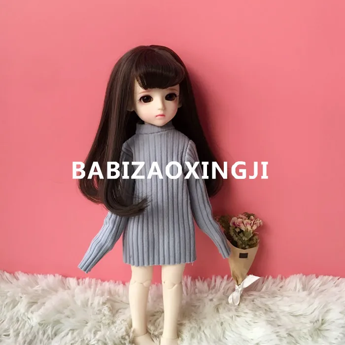 1 шт. Blyth кукла длинный свитер Одежда для Blyth, Pullip, barbi, azone, Kurhn, FR 1/6 30 см куклы аксессуары 5 цветов