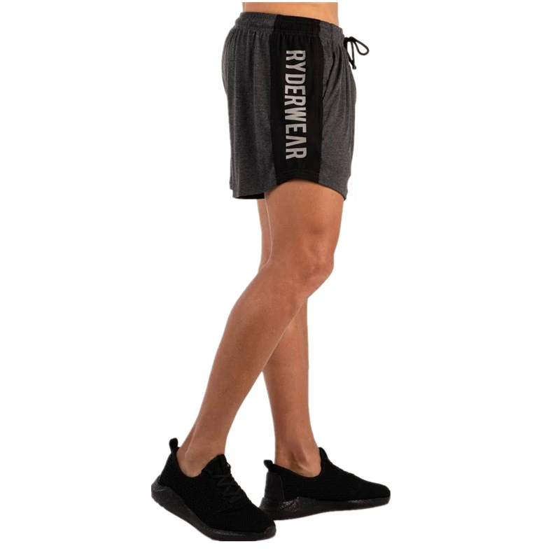 Dark grey Новые модные мужские спортивные шорты, брюки, хлопковые спортивные штаны для бодибилдинга, фитнеса, шорты для бега, повседневные спортивные мужские шорты - Цвет: Dark grey