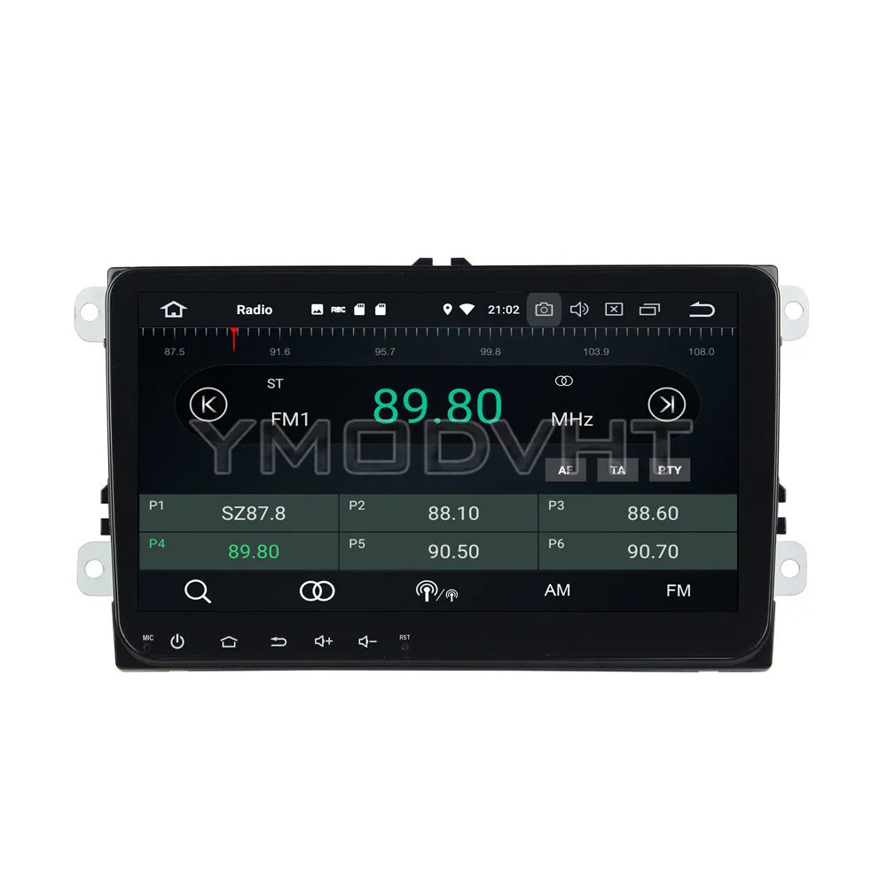 YMODVHT 9 дюймов 1024*600 Android 8 0 Восьмиядерный PX5 4 Гб ОЗУ 32 ПЗУ автомобильный DVD плеер
