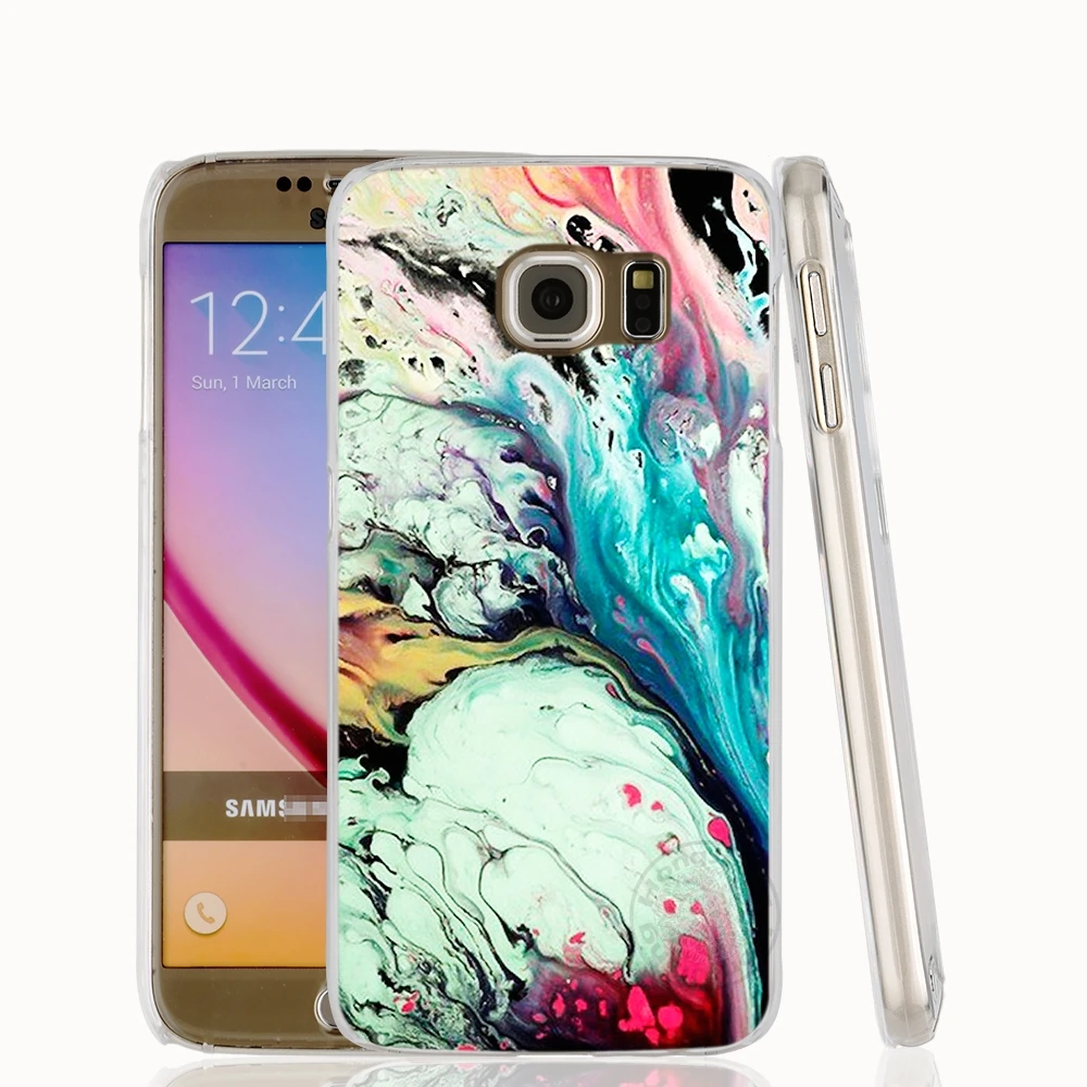 HAMEINUO акварельный мраморный золотой чехол для сотового телефона Samsung Galaxy A3 A310 A5 A510