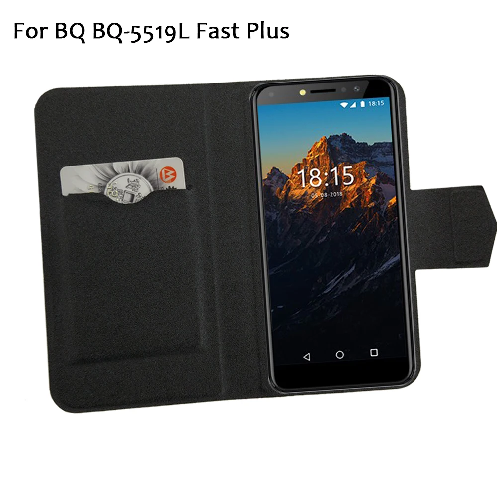 5 цветов хит! BQ BQ-5519L Быстрый плюс Чехол для телефона кожаный чехол, заводская цена защитный полный Флип Стенд кожаный чехол для телефона s