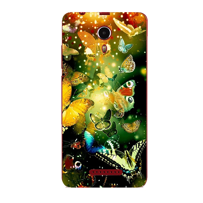 Для BQ 5522 чехол из мультфильма волк король животное краска Мягкий силиконовый чехол для BQ-5522 NEXT задняя крышка корпус сумка