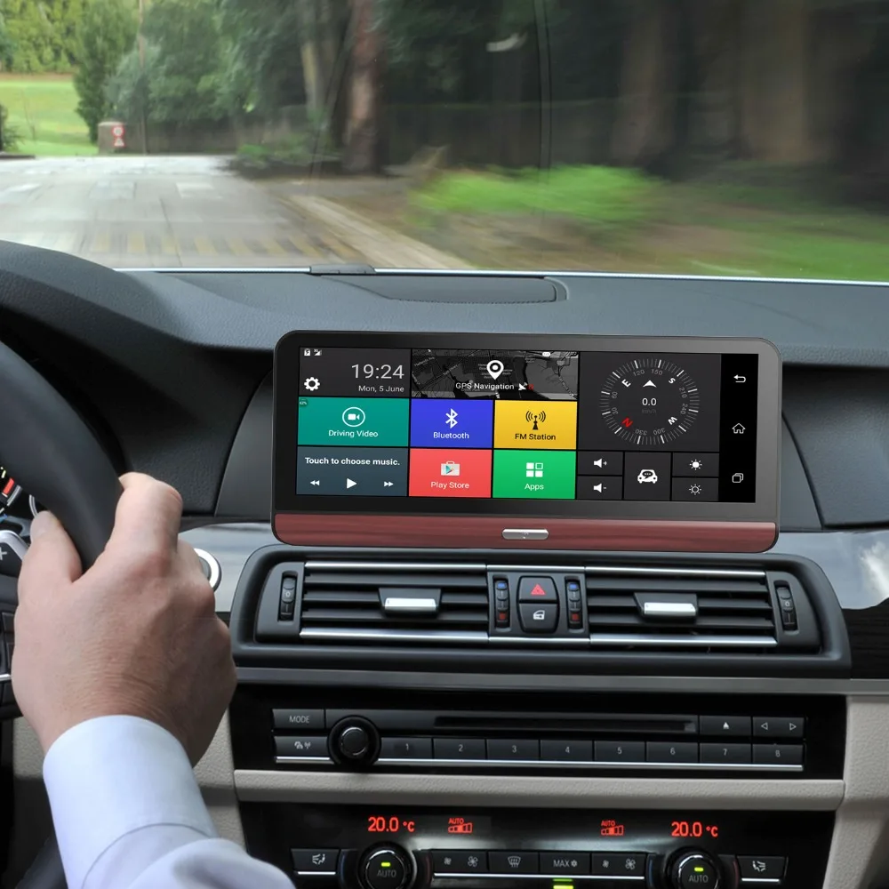 Автомобильный видеорегистратор DVR 7 84 &quotAndroid 5 0 1080 P 3g/4G gps навигация Bluetooth g сенсор
