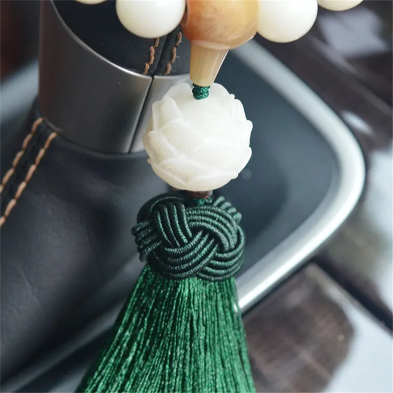 Новые милые автомобильные Подвески с бусинами ручной работы подвеска кисточкой