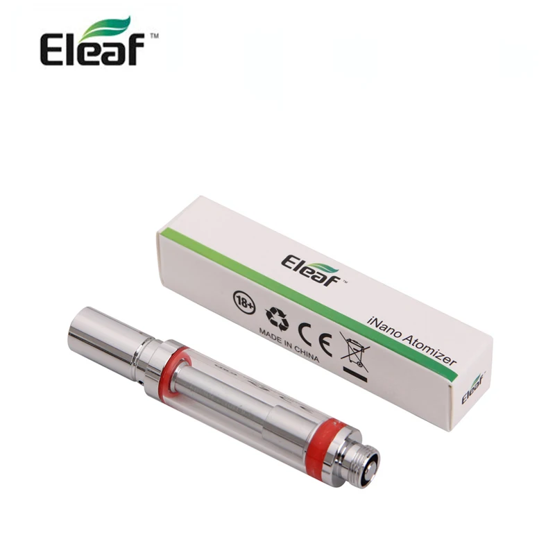 5 шт./лот Оригинал Eleaf iNano Форсунка 0.8 мл Танк Подходит Аккумулятор Vape Elektronik