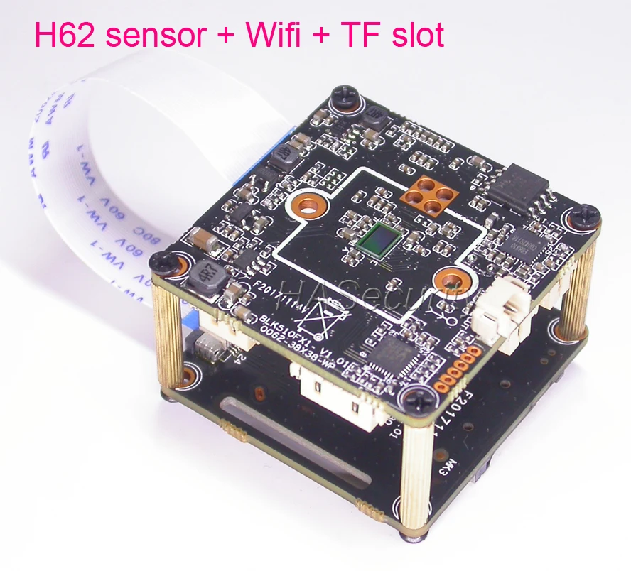 Wi Fi 720P 1/4 &quotH62 CMOS датчик изображения + IPC510 IP камера CCTV PCB модуль WiFi TF слот плата