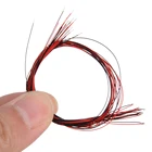 10 шт.лот 0402 SMD Светодиодная предварительно припаянная Micro Litz Проводные выводы красная SMD Светодиодная лампа модель DIY 200 мм длиной 3 в12 В