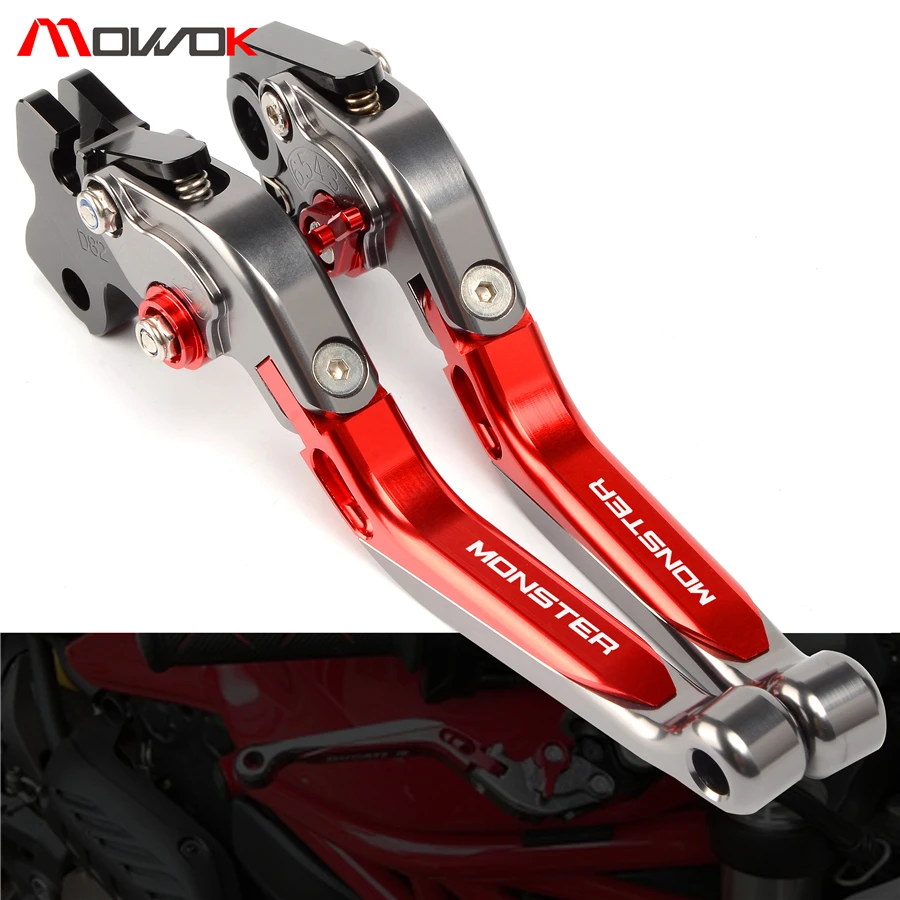 CNC тормоза сцепления Рычаги подходит для DUCATI 797 MONSTER 2017 модель аксессуары