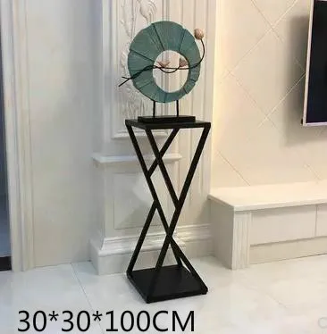 Луи моды завод полки цветок полка железа искусства многослойный простой современный гостиной посадки - Цвет: G3